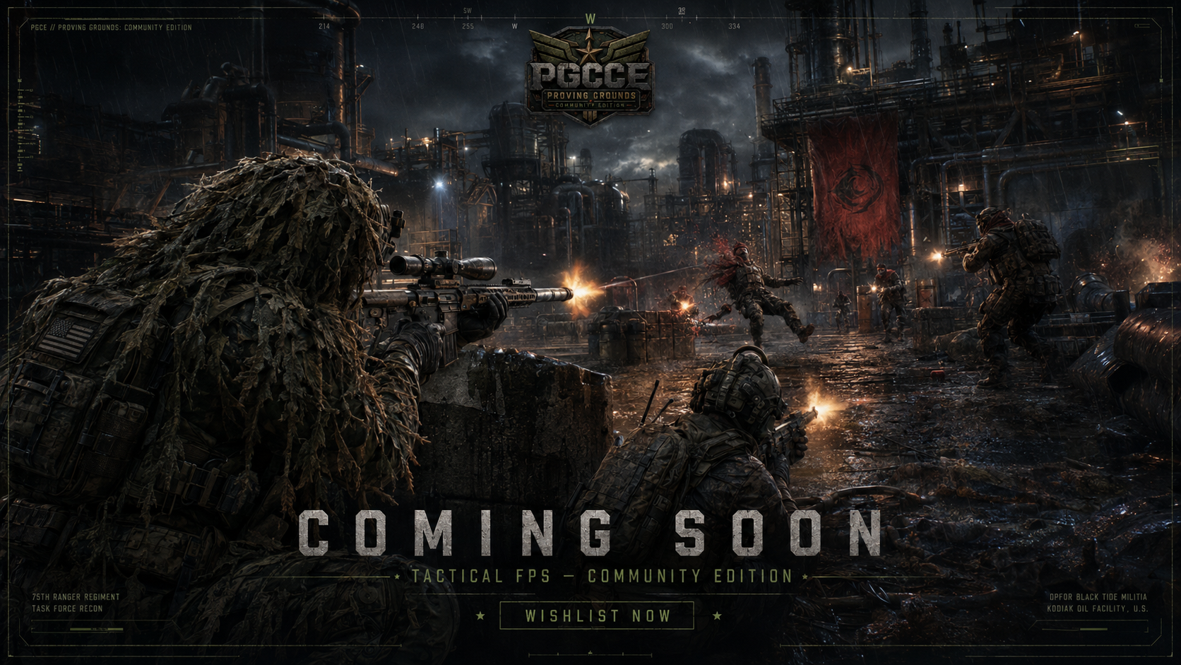 PGCE Steam page concept